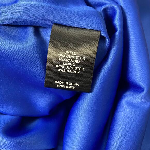 Lovers + Friends Blue Yara Mini Dress Size M New Years Eve Party Dance - Picture 10 of 10